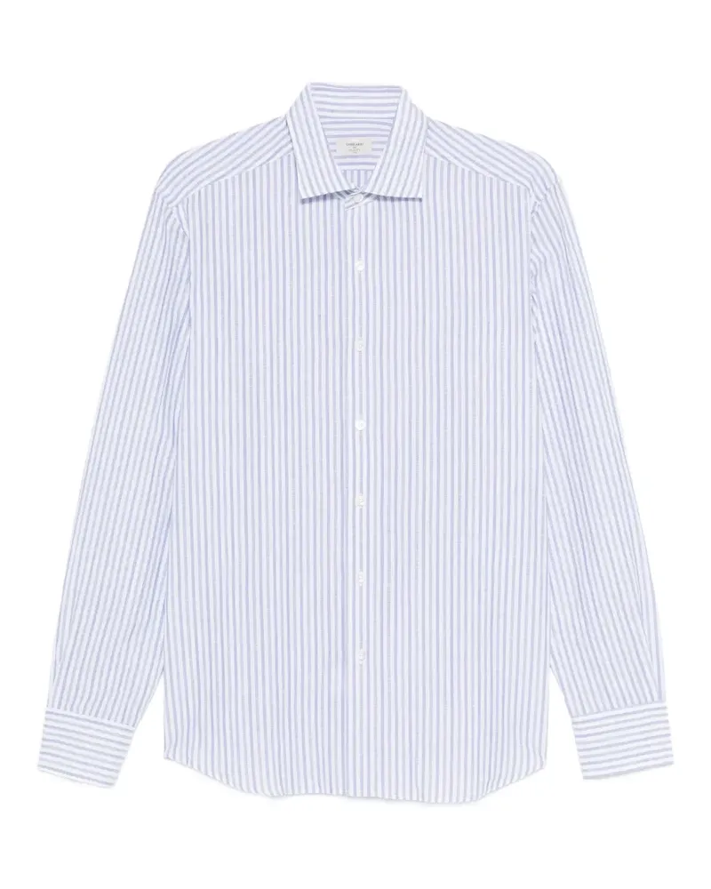 Alessandro Gherardi striped shirt - Blau Blau