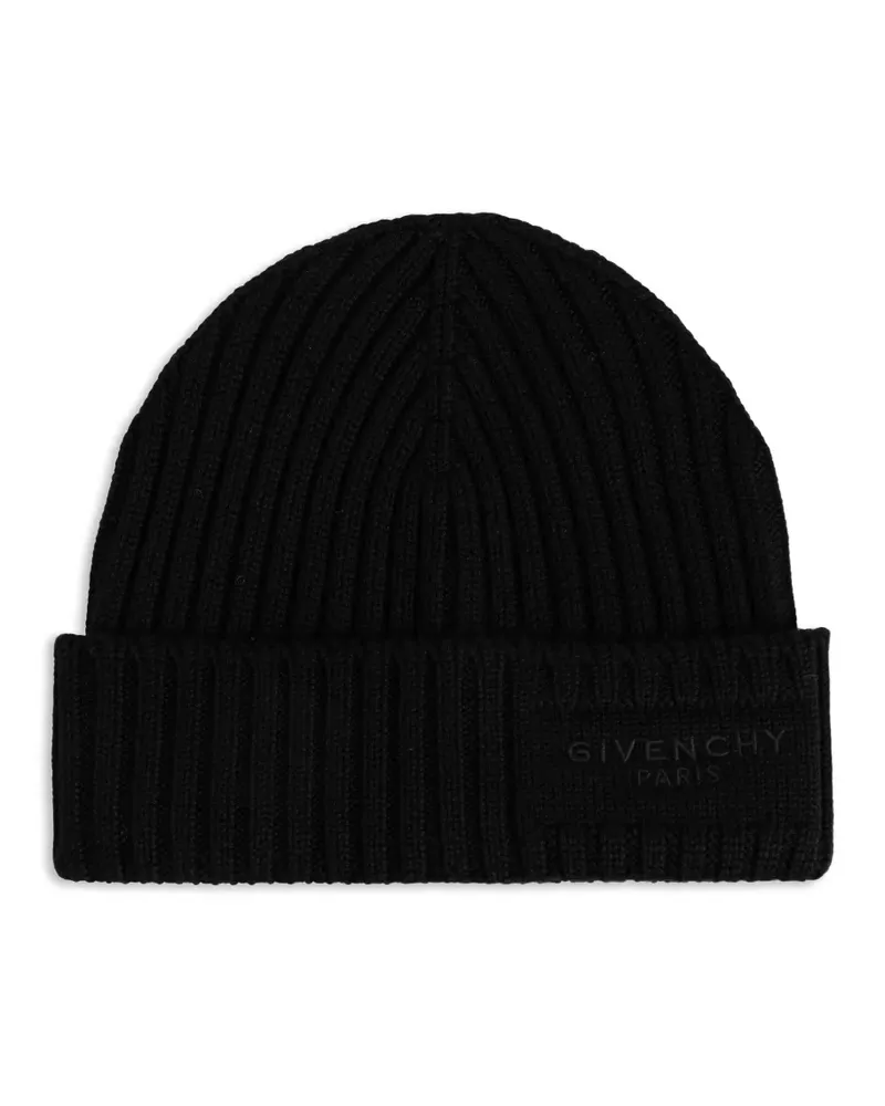 Givenchy Beanie mit Logo-Stickerei - Schwarz Schwarz