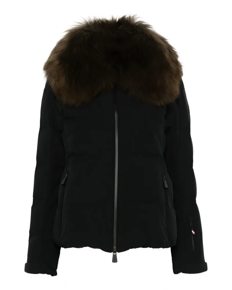 Moncler Isolierte Sioule Skijacke mit Shearling - Schwarz Schwarz