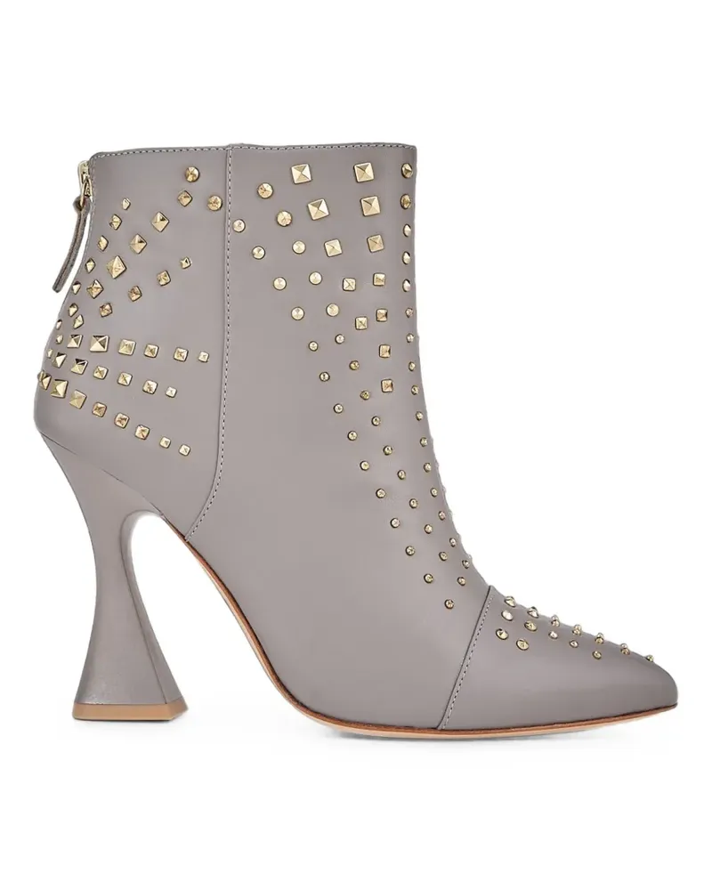 Kat Maconie Samara stud-embellished ankle boots - Grau Grau