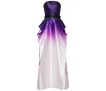 Ärmelloses Taft-Kleid mit Farbverlauf