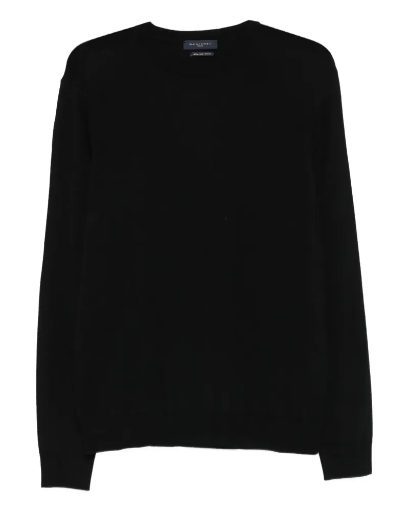 Daniele Fiesoli Pullover mit rundem Ausschnitt - Schwarz Schwarz