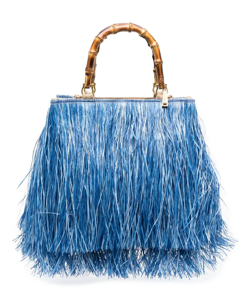 La Milanesa Kleine Scicli Handtasche - Blau Blau