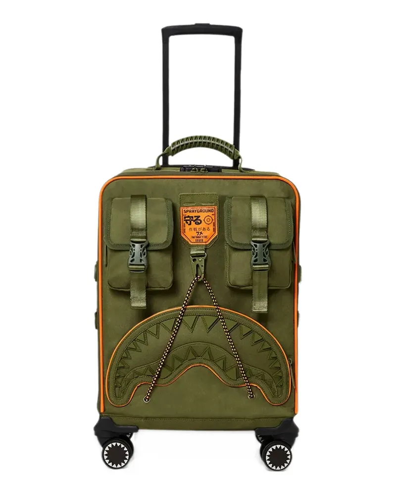 Sprayground Special Ops Shark Squad carry-on luggage - Grün Grün