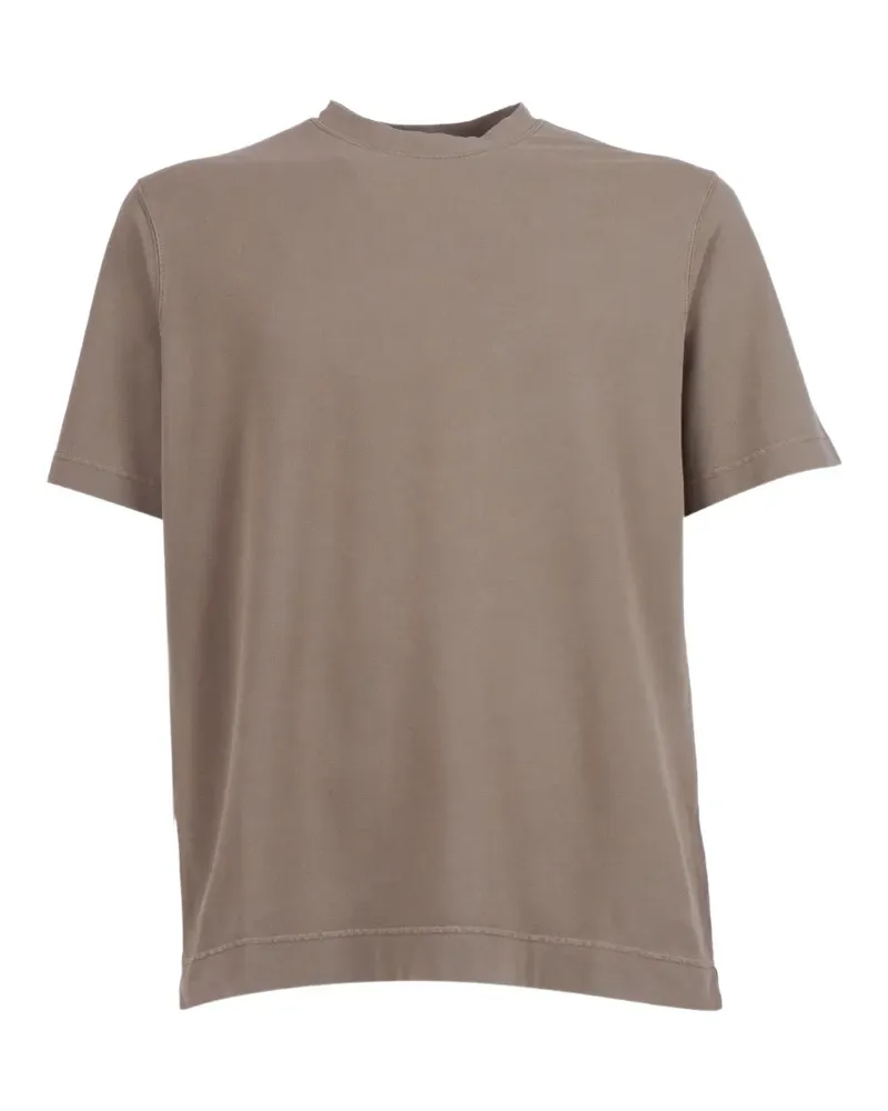 CIRCOLO 1901 garment-dyed T-shirt - Nude Nude