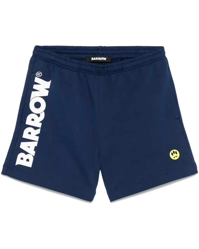 BARROW Shorts mit Logo-Print - Blau Blau