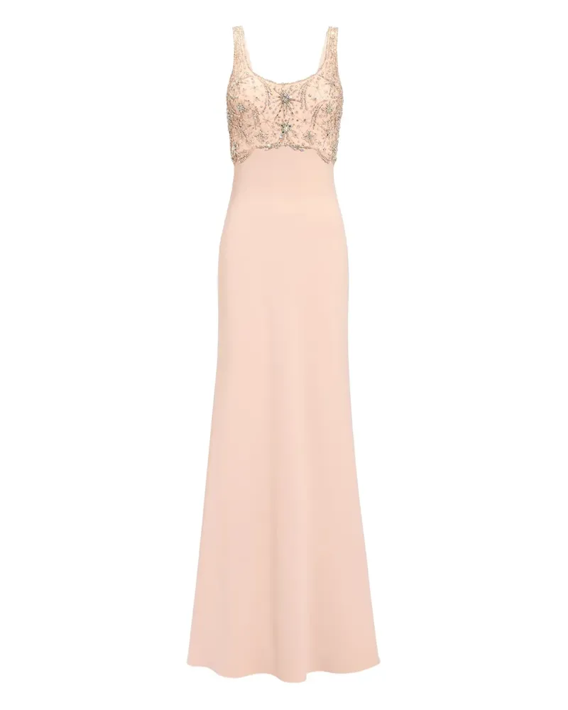 Jenny Packham Reverie Maxikleid - Nude Nude
