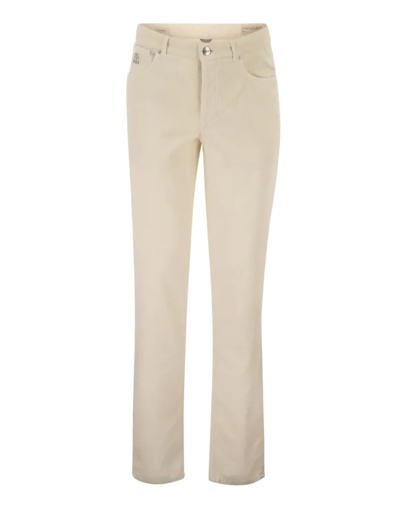 Brunello Cucinelli Cordhose im Five-Pocket-Design - Nude Nude