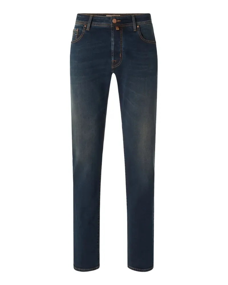 Jacob Cohën Bard Slim-Fit-Jeans - Blau Blau
