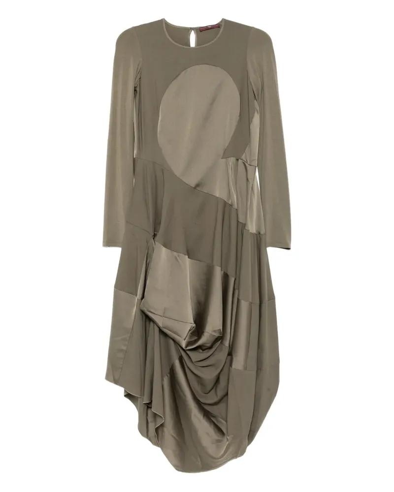 HIGH Kleid mit gerafftem Saum - Grün Grün