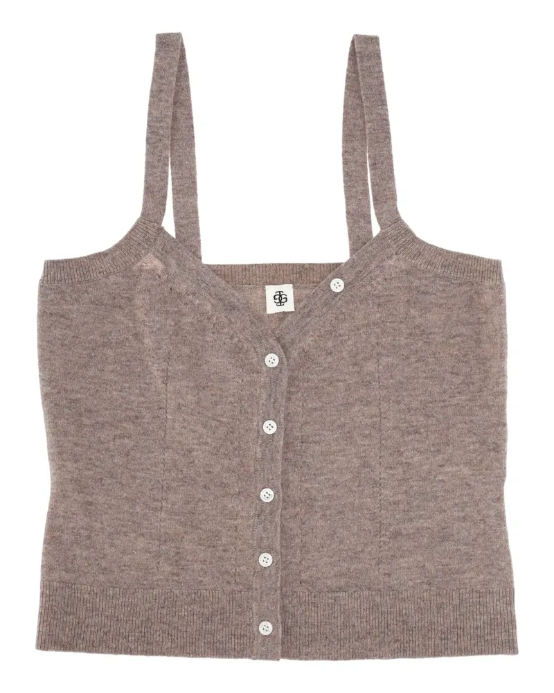 The Garment buttoned top - Braun Braun