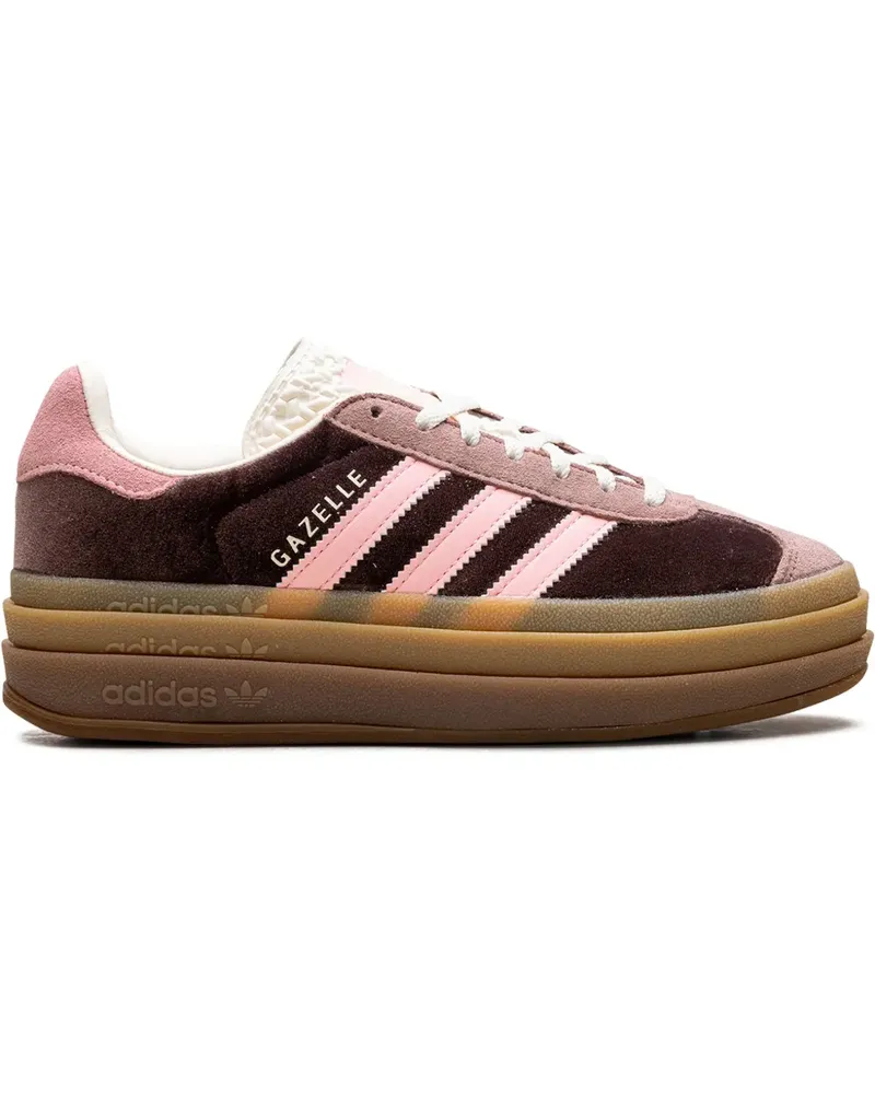 adidas Gazelle Bold Shadow Brown/Warm Clay/Glow Pink Sneakers - Braun Braun