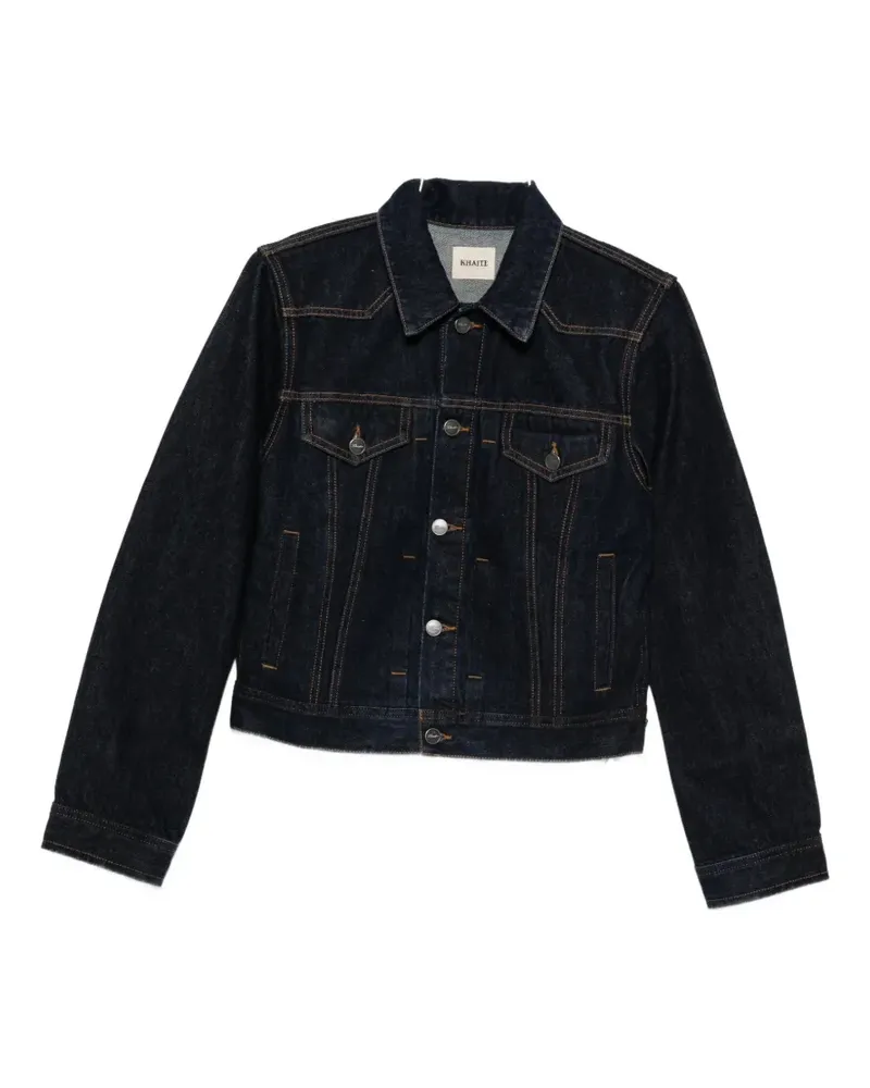 KHAITE Geknöpfte Augustine Jacke - Blau Blau