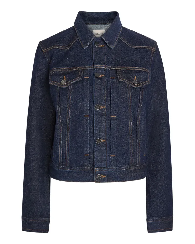 KHAITE Augustine buttoned jacket - Blau Blau