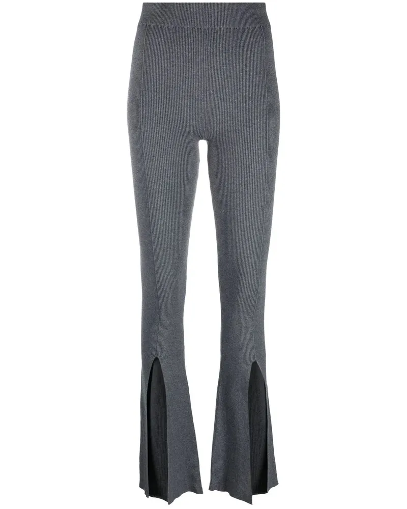 REMAIN Hose mit Schlitz - Grau Grau