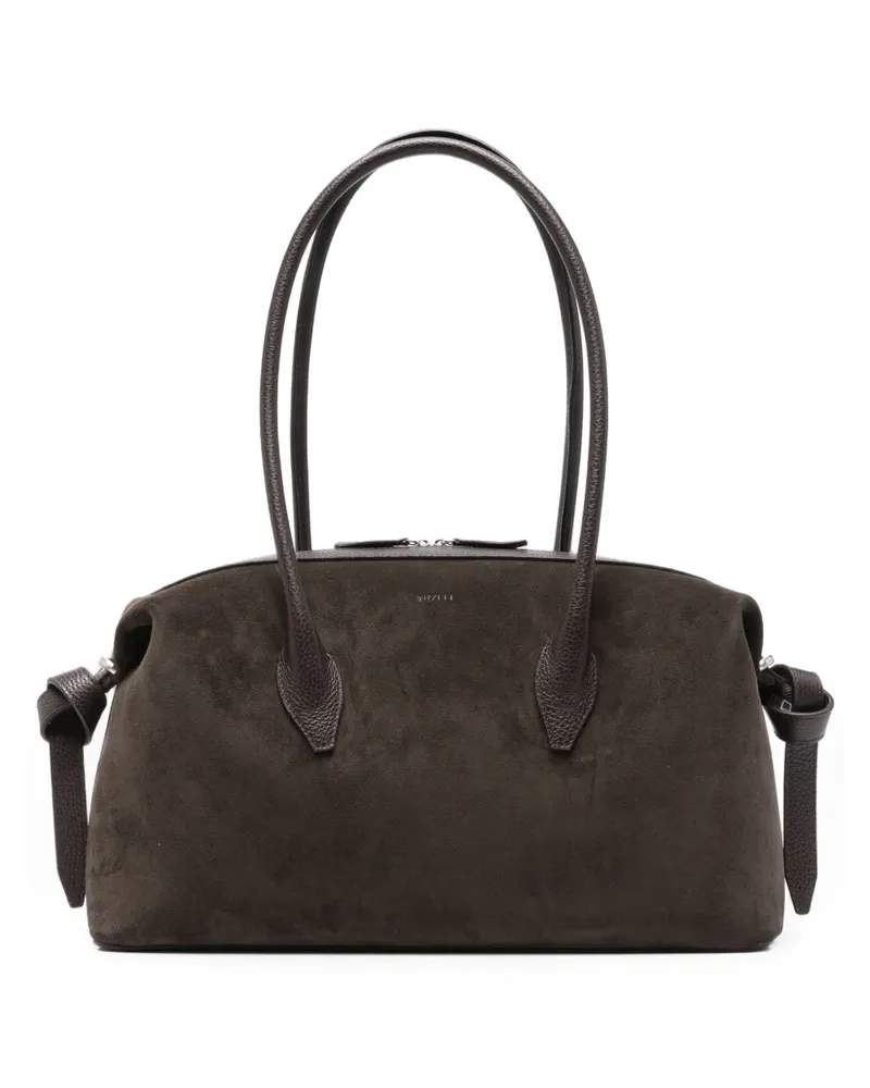 YUZEFI Brioche Duffle Schultertasche - Braun Braun