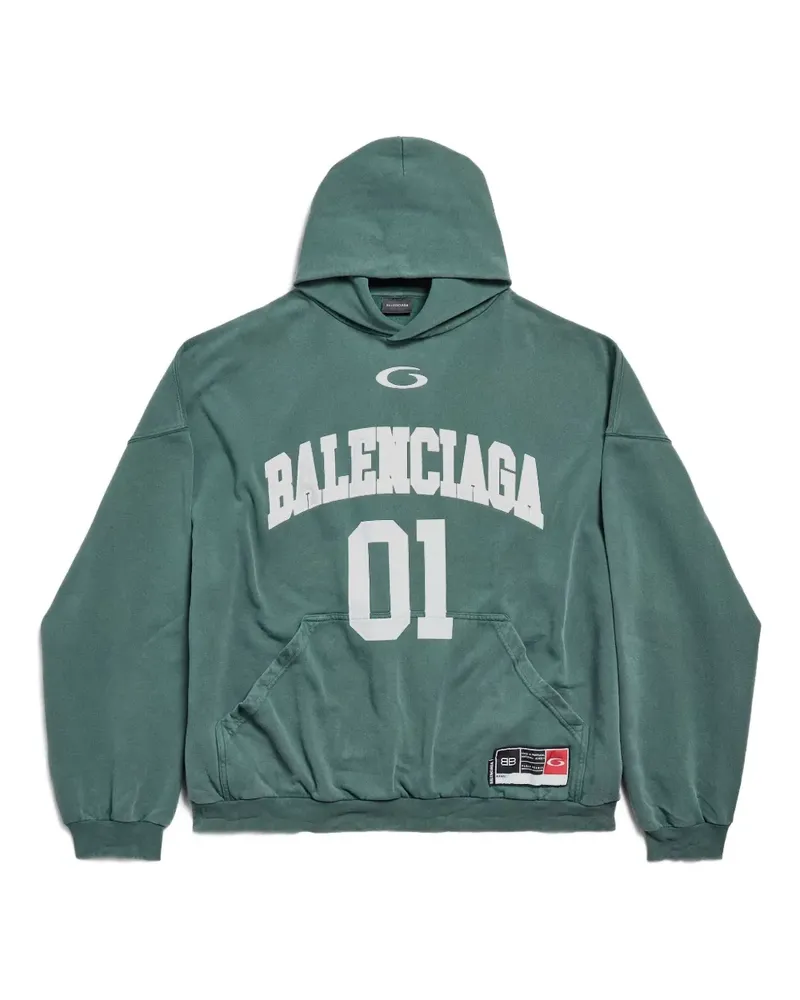 Balenciaga Klassischer Hoodie - Grün Grün