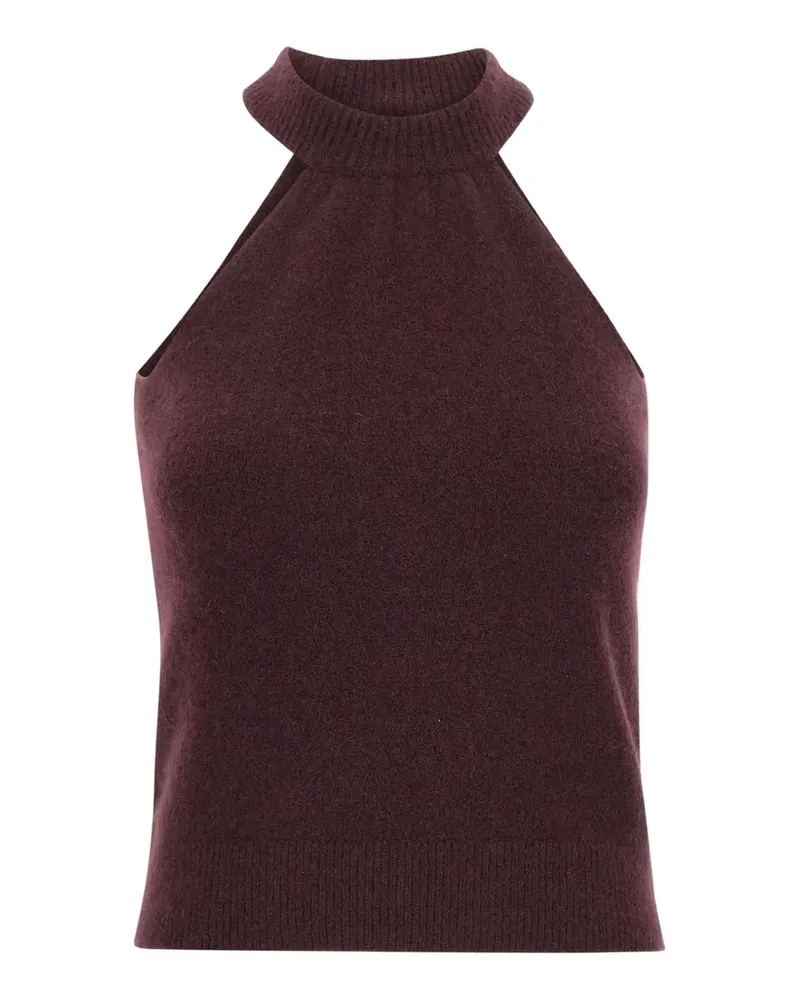 Laneus Gestricktes Trägershirt - Rot Rot