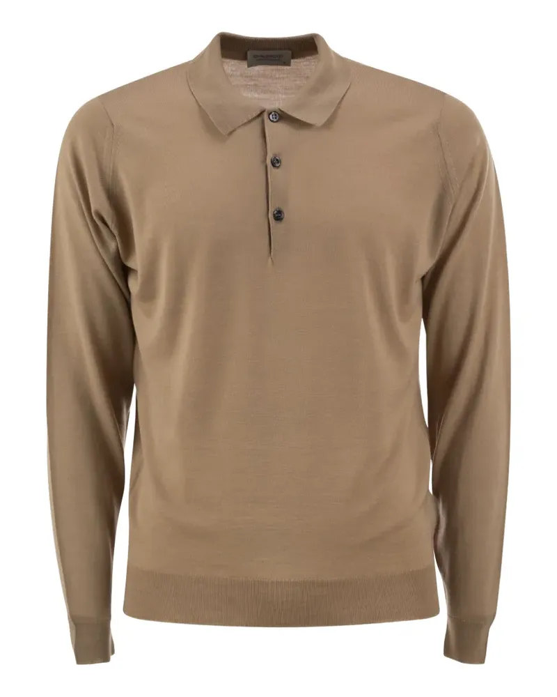 John Smedley Belper long-sleeve sweater - Nude Nude