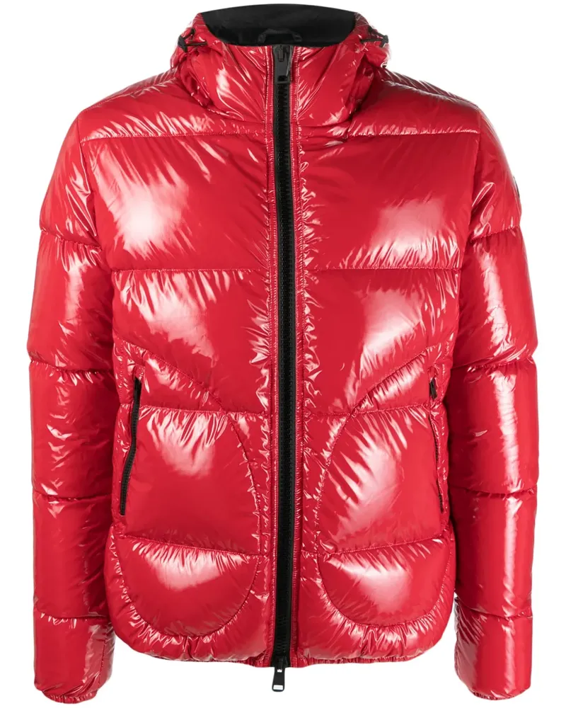 Herno Gefütterte Kapuzenjacke - Rot Rot