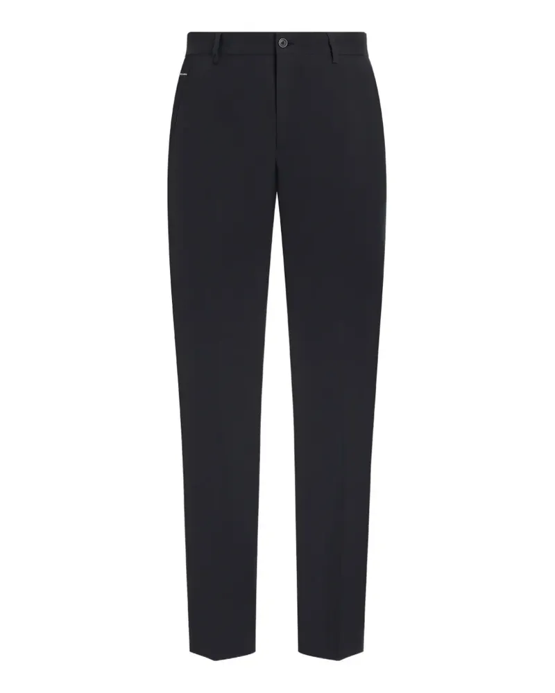 Dolce & Gabbana Hose mit Logo-Detail - Blau Blau