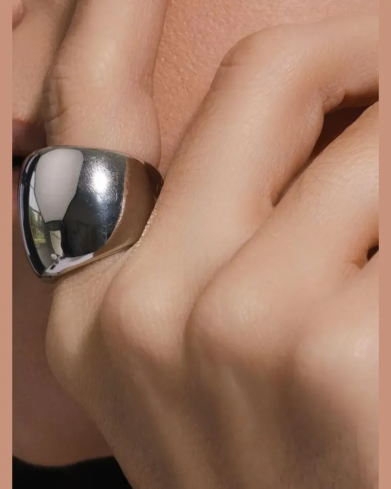 Jennifer Fisher Puffy Kuppelring - Silber Silber