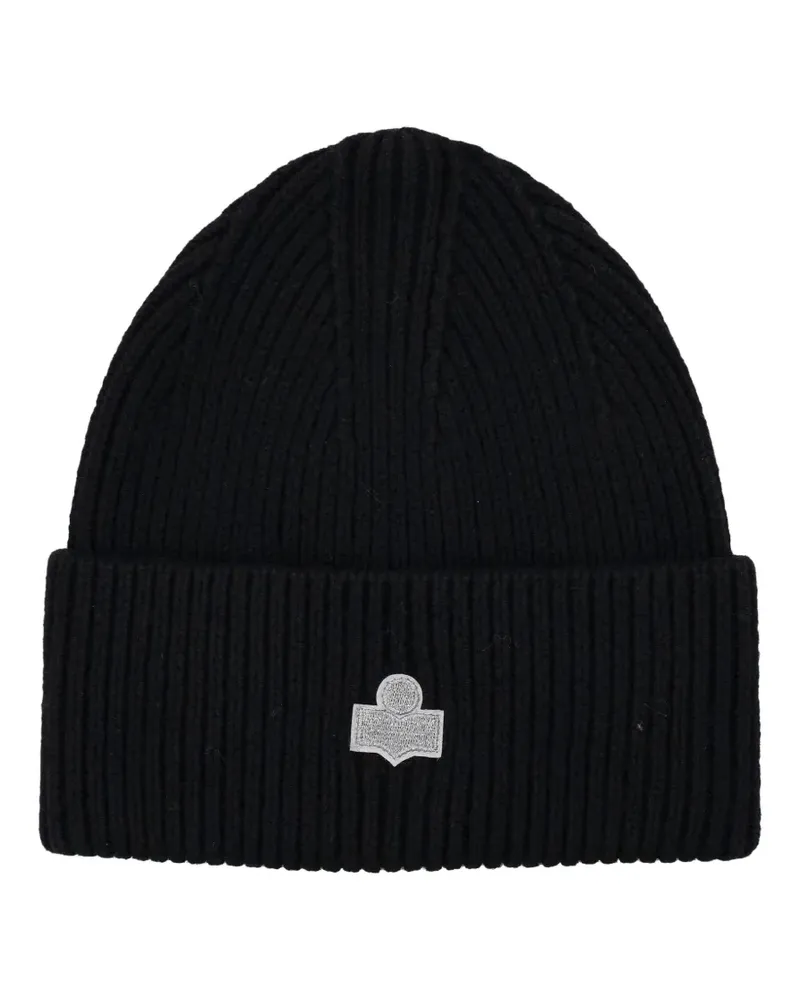 Isabel Marant ribbed beanie hat - Schwarz Schwarz