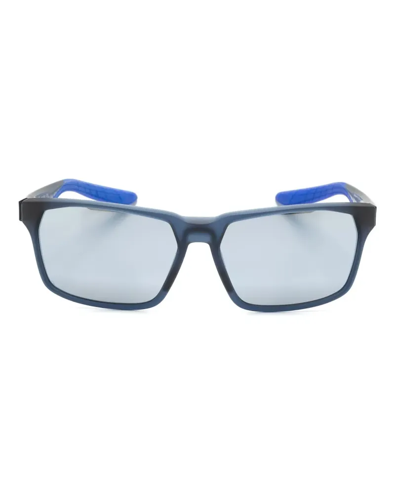 Nike Maverick RGE Sonnenbrille mit eckigem Gestell - Blau Blau