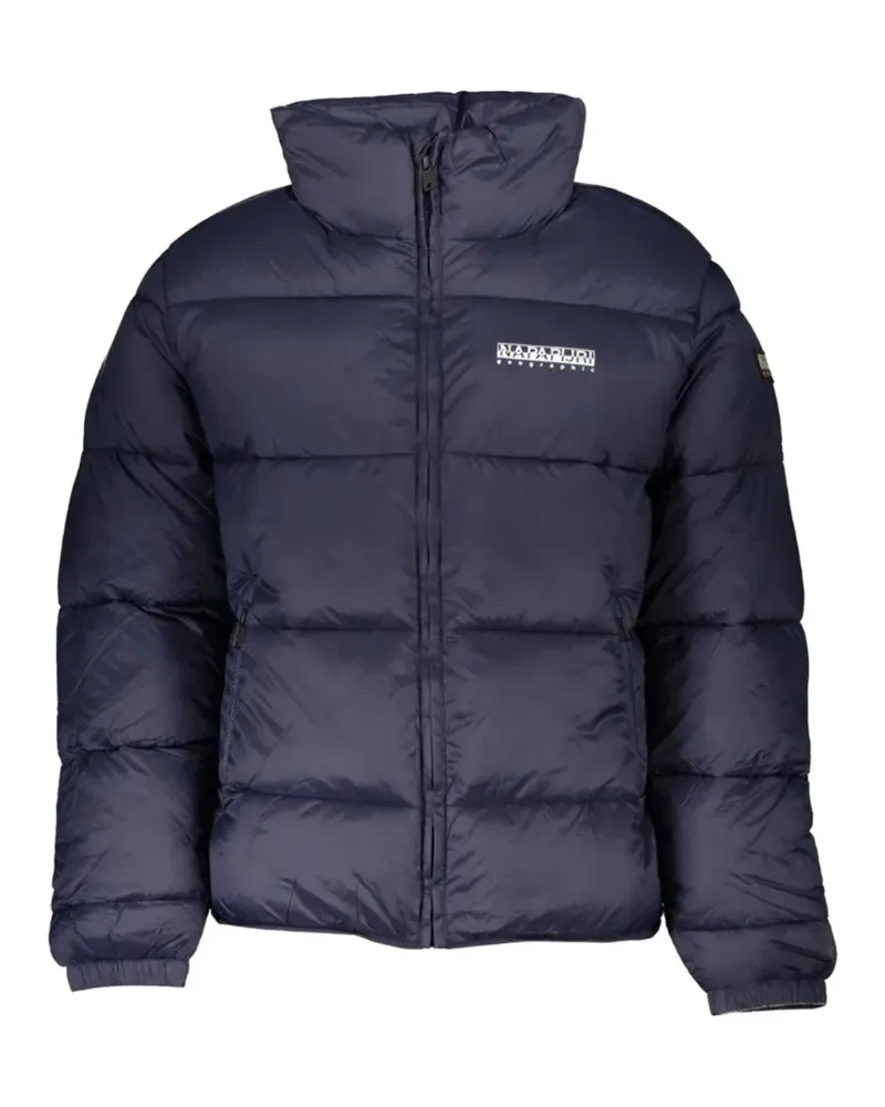 Napapijri Apulia logo-print puffer jacket - Blau Blau