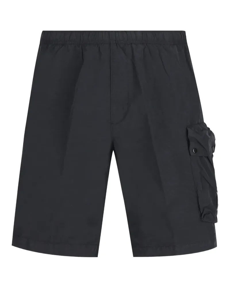 C.P. Company Lens-detail cargo shorts - Schwarz Schwarz