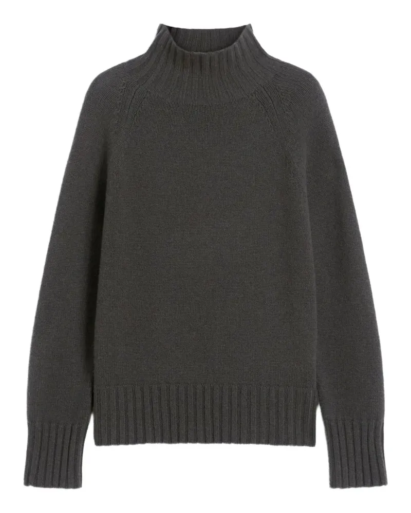 Max Mara Max Mara Gerippter Rollkragenpullover - Grün Grün