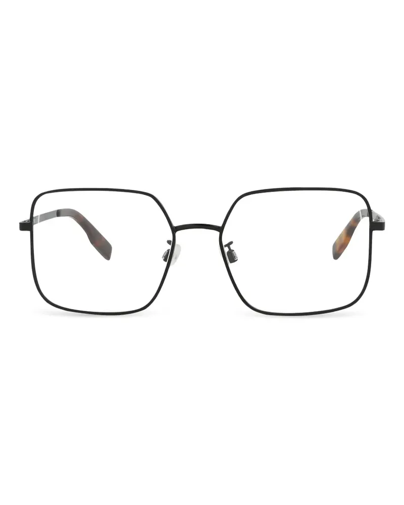 Alexander McQueen square-frame glasses - Schwarz Schwarz