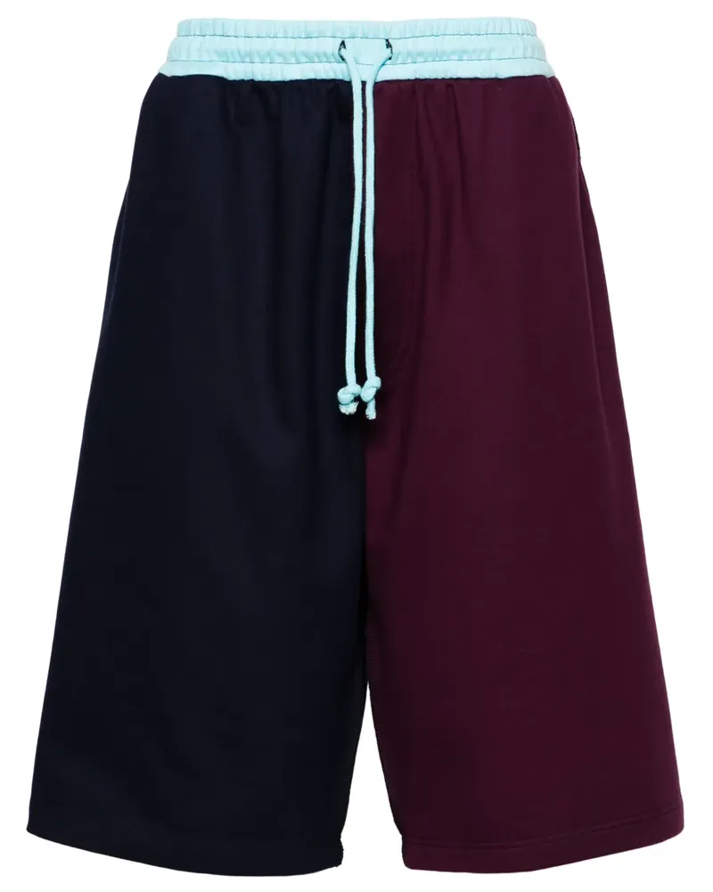 PACCBET RASSVET Joggingshorts in Colour-Block-Optik - Blau Blau