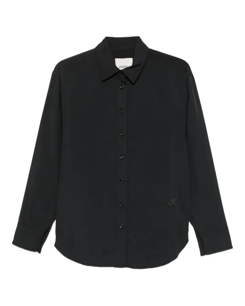 Isabel Marant Fabriza long-sleeve button-down shirt - Schwarz Schwarz