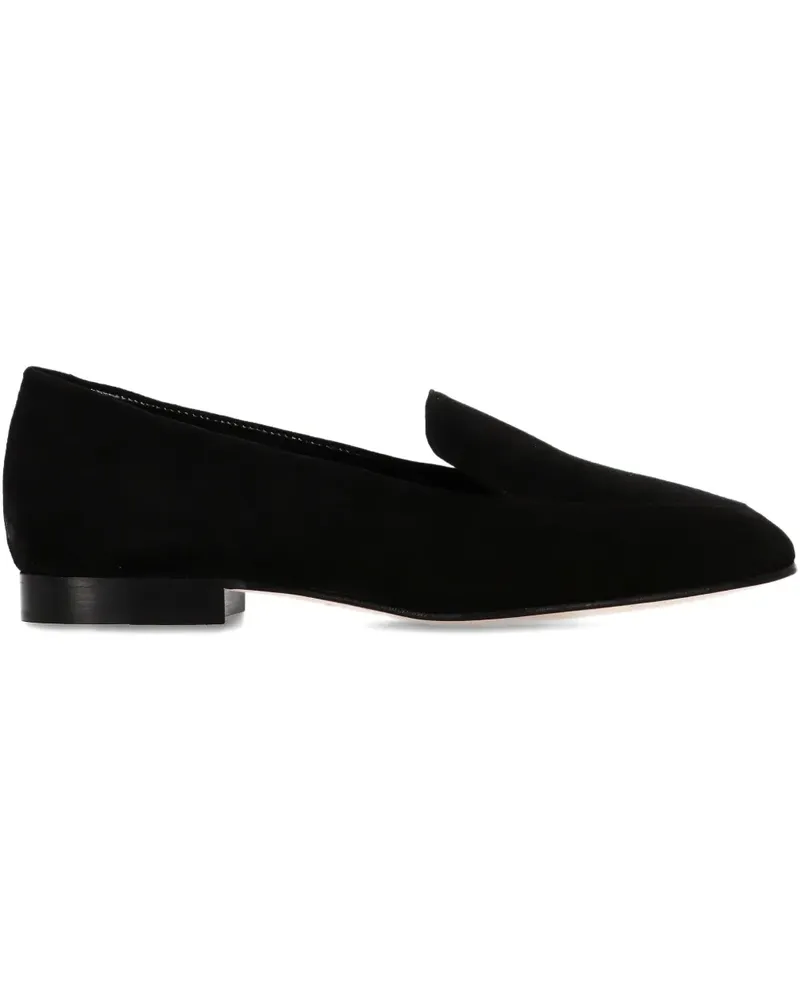 Manolo Blahnik Pitaka suede loafers - Schwarz Schwarz