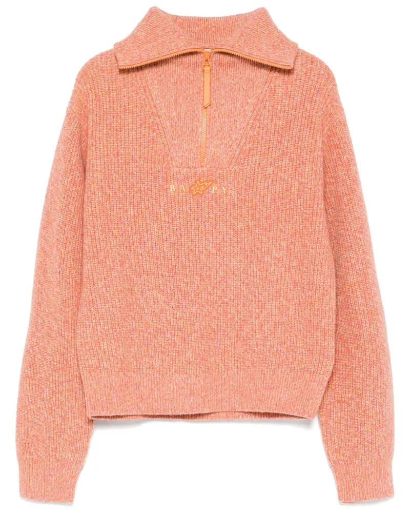 BAPE Pullover mit Reißverschluss - Rosa Rosa