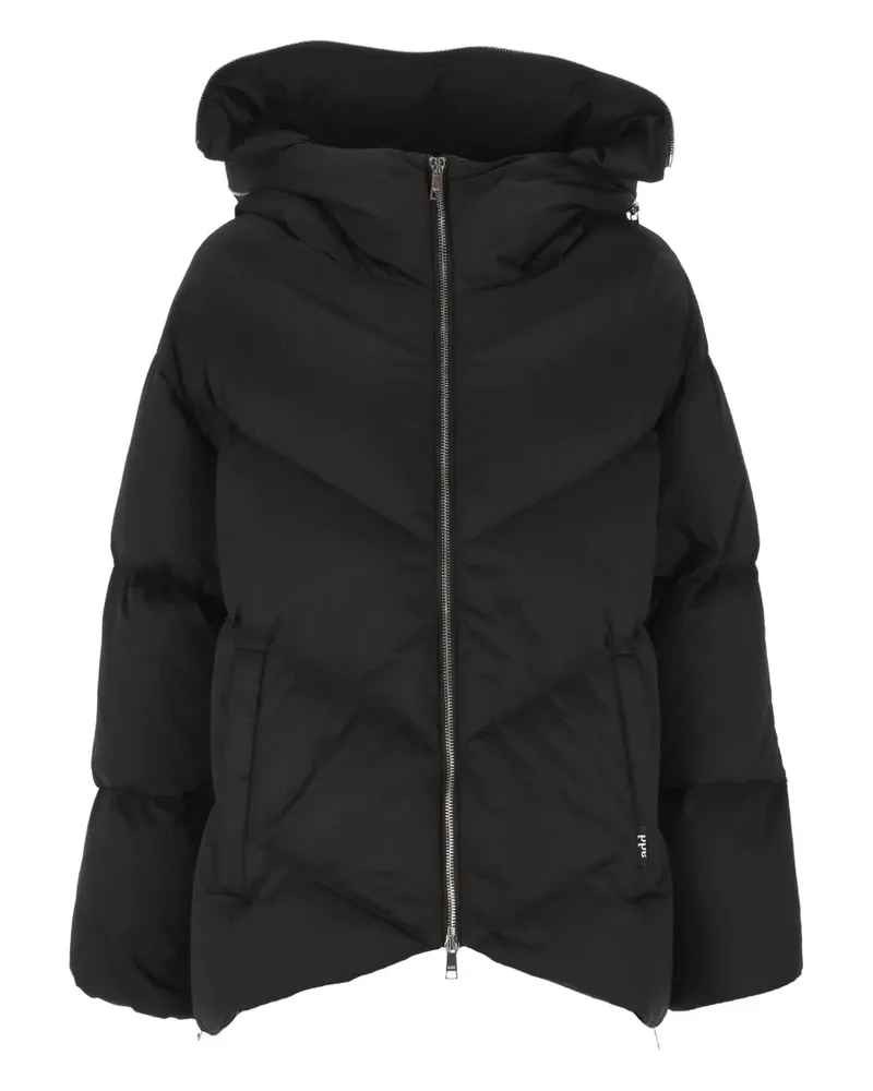 ADD hooded zip jacket - Schwarz Schwarz