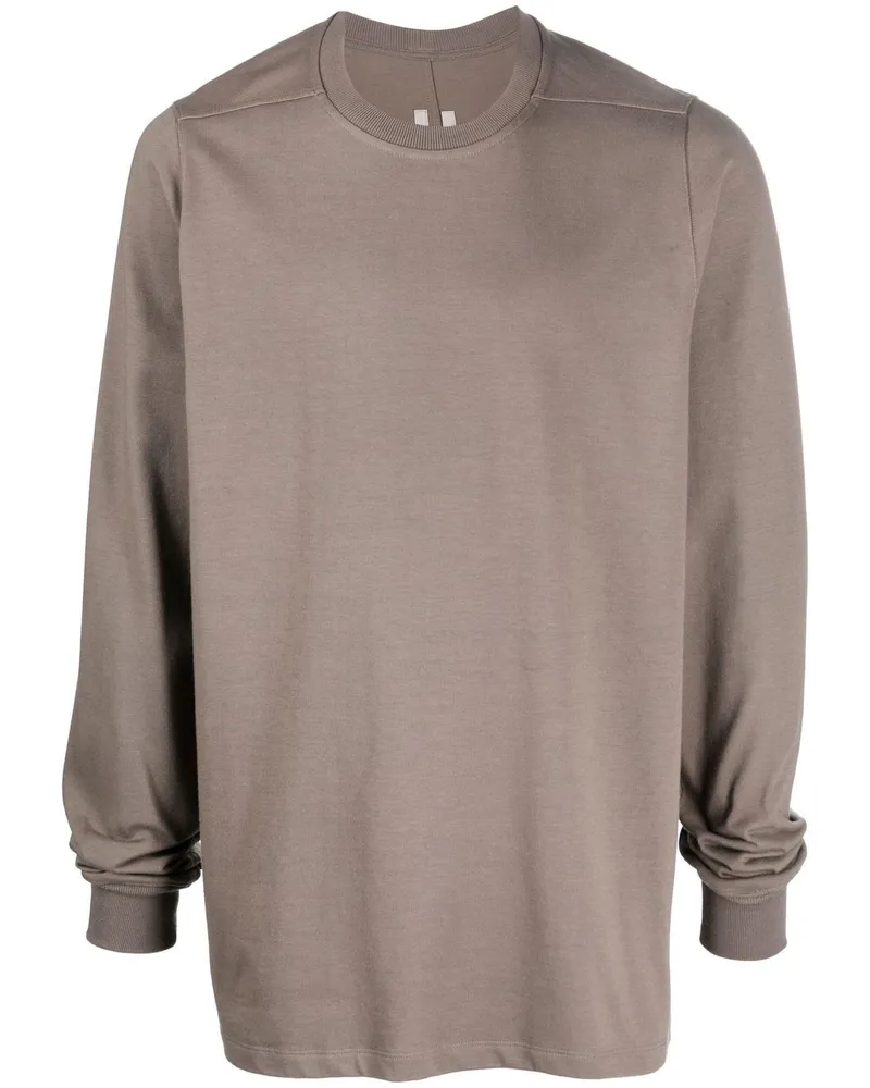 Rick Owens Klassisches Langarmshirt - Braun Braun