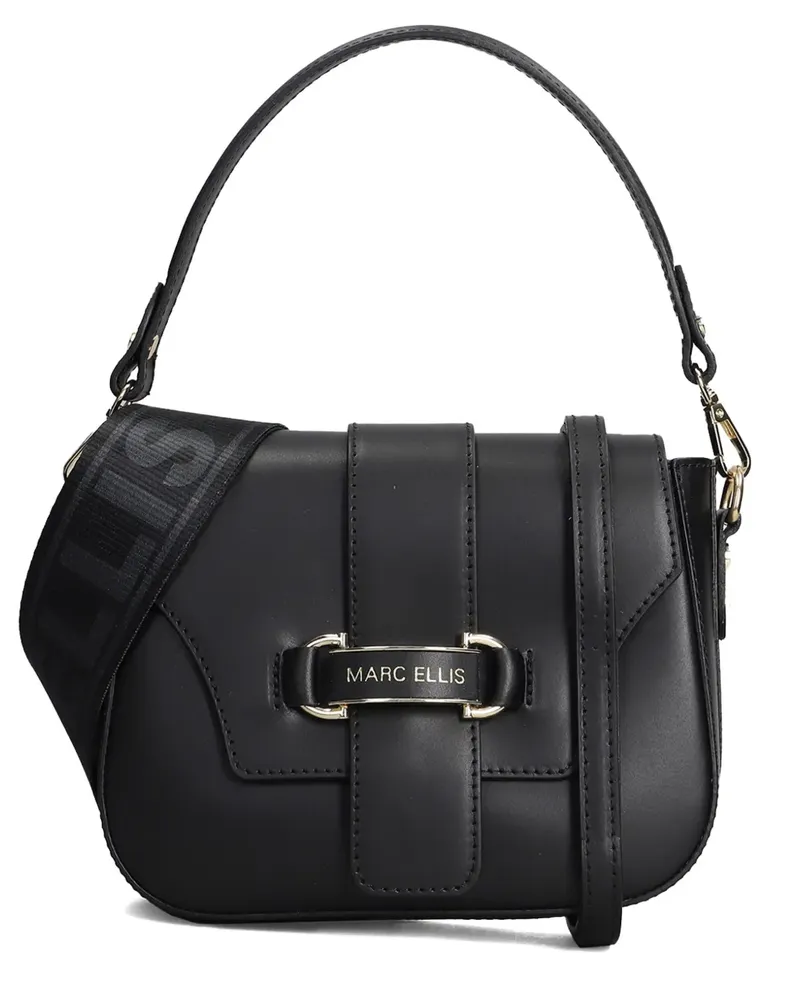 MARC ELLIS Oneta Schultertasche - Schwarz Schwarz