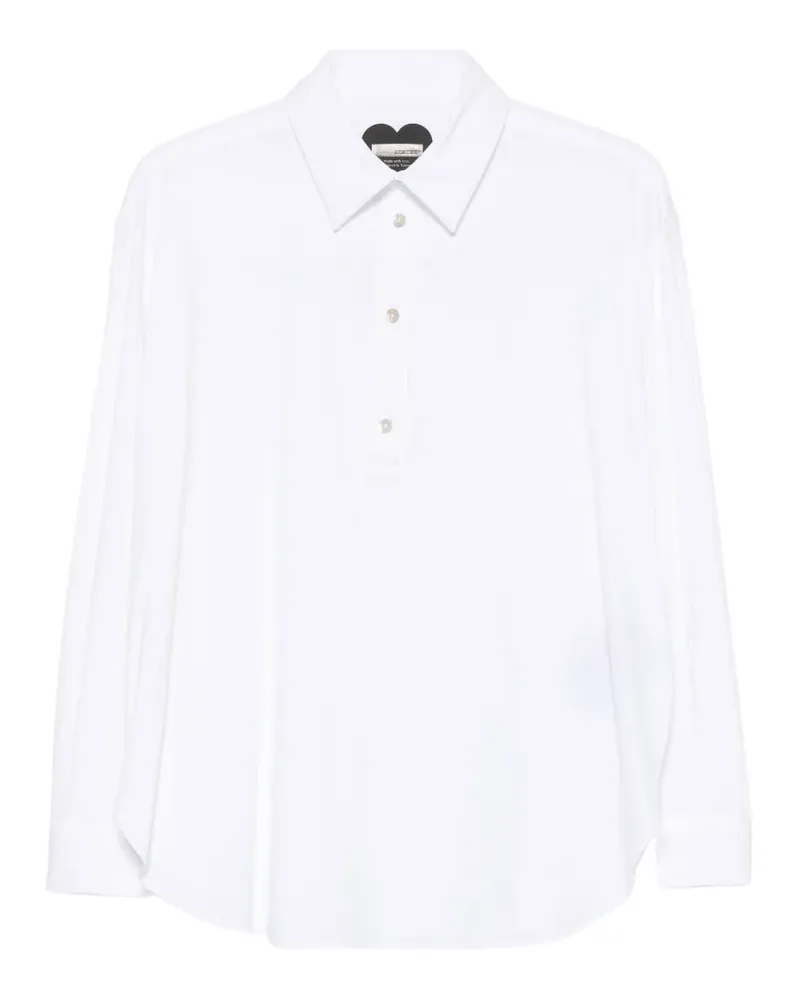 Roberto Ricci Designs long-sleeve polo shirt - Weiß Weiß