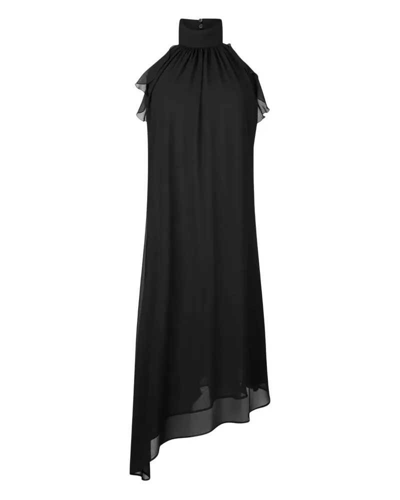 Liu Jo Neckholder-Kleid mit Spitzenkragen - Schwarz Schwarz