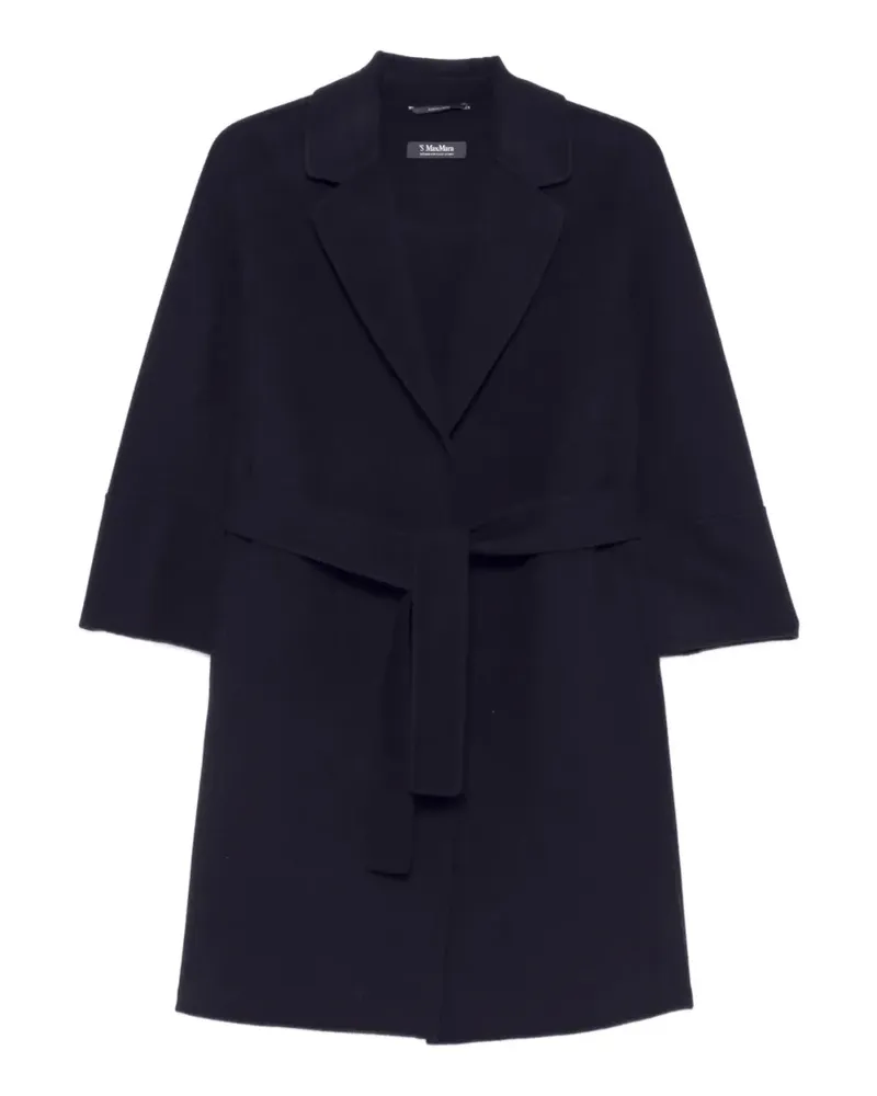 Max Mara Arona Wickelmantel - Blau Blau