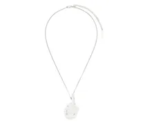 Halskette mit Finger-Anhänger - Nude