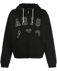 Axel Arigato Hoodie mit Logo Schwarz