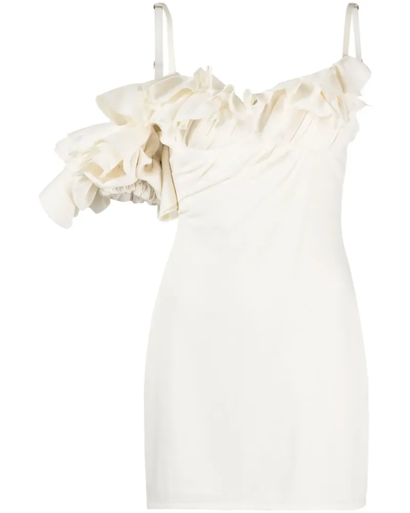 Jacquemus La Robe Duna Minikleid - Weiß Weiß