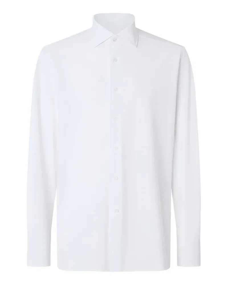 Corneliani spread-collar button-up shirt - Weiß Weiß