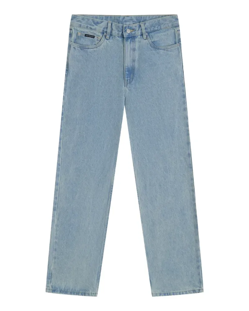 Gosha Rubchinskiy straight-leg jeans - Blau Blau