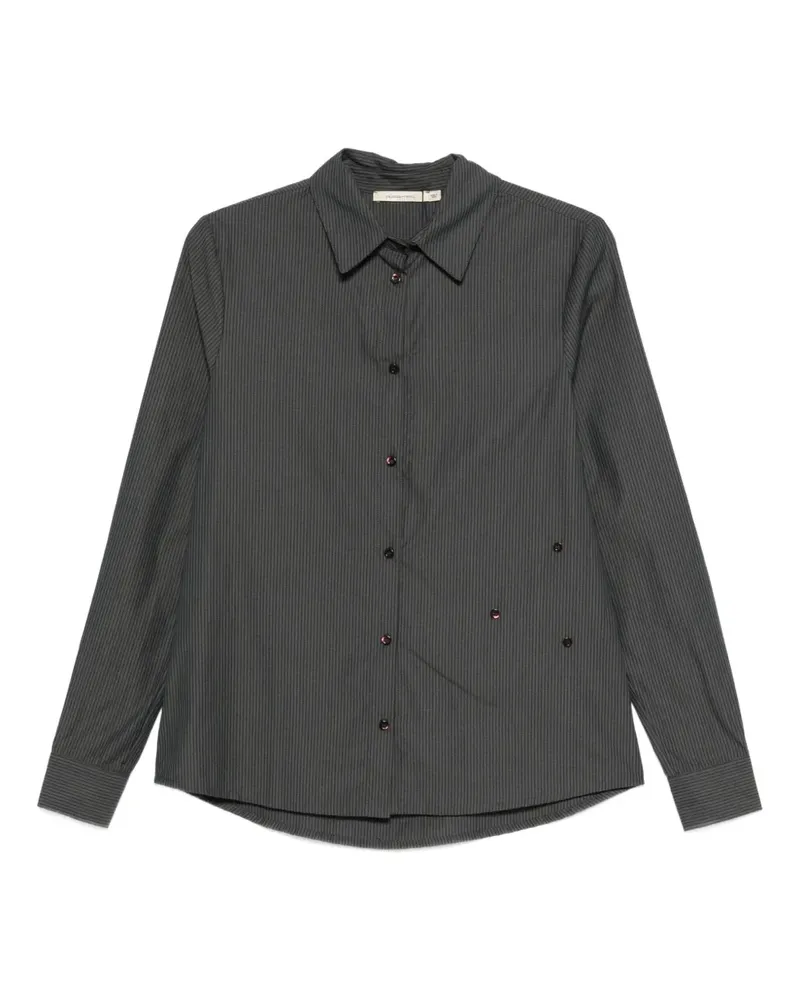 Paloma Wool Donald button striped shirt - Schwarz Schwarz