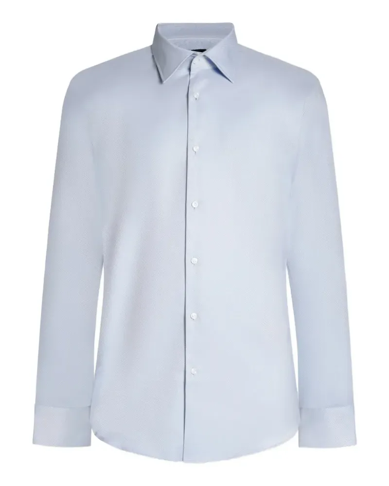HUGO BOSS Hank Kent Hemd - Blau Blau