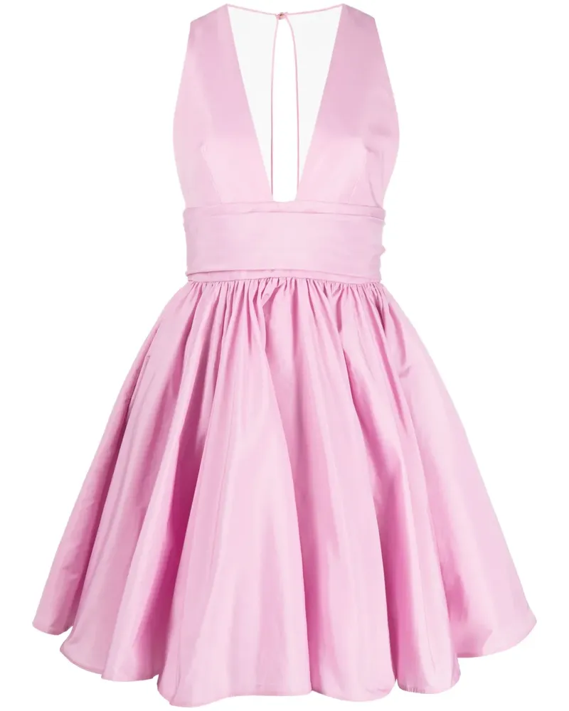Pinko Kleid mit V-Ausschnitt - Rosa Rosa